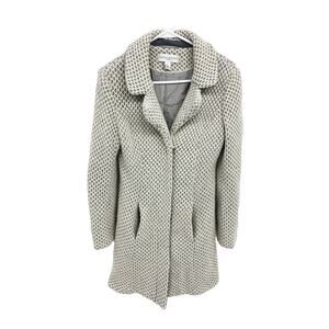 Edina Ronay London Wool Blend Printed Jacket with Pockets Size 6